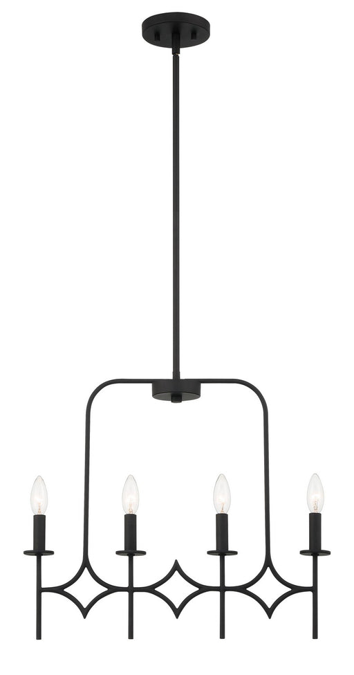 Minka-Lavery - 5037-66A - Four Light Island Pendant - Muncie - Coal