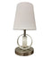 House of Troy - B209-SN/WT - One Light Accent Lamp - Bryson - Satin Nickel/White