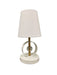 House of Troy - B210-WB/WT - One Light Accent Lamp - Bryson - Weathered Brass/White