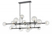 Avenue Lighting - HF4216-BK - Chandelier - Delilah - Black