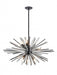 Avenue Lighting - HF8202-BK - Eight Light Chandelier - Palisades Ave. - Black