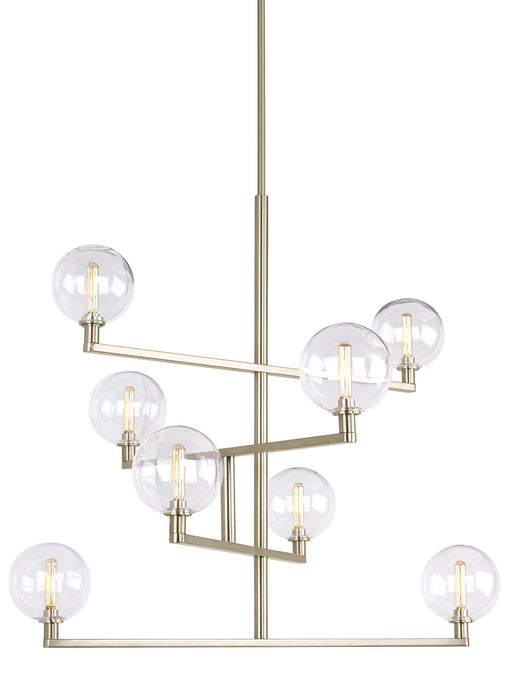 Visual Comfort Modern - GMBC - Mid. Chandeliers - Glass Up - Gambit