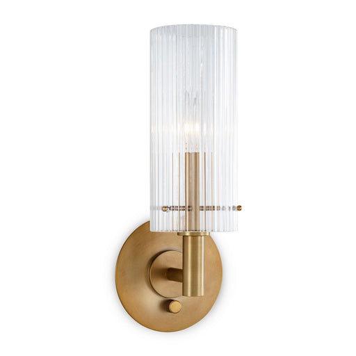 Regina Andrew - 15-1222NB - One Light Wall Sconce - Dixie - Natural Brass
