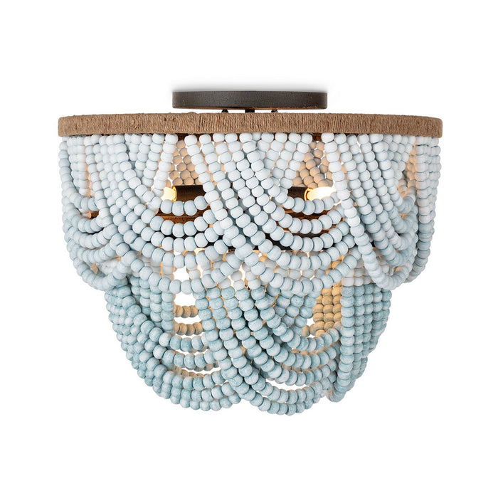 Regina Andrew - 16-1374 - Six Light Flush Mount - Ombre - Blue