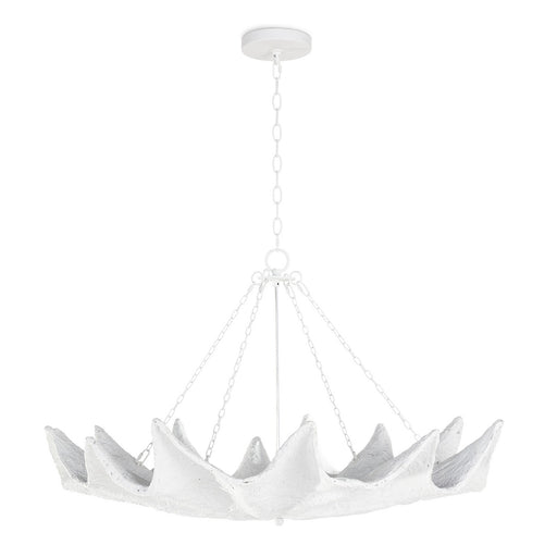 Regina Andrew - 16-1415 - 12 Light Chandelier - Clam - White