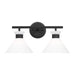 Visual Comfort Studio - DJV1012MBK - Two Light Bath - Belcarra - Midnight Black