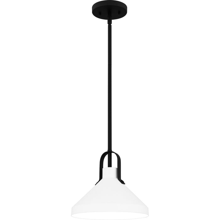 Quoizel - BIK1510MBK - One Light Pendant - Brink - Matte Black