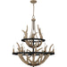 Quoizel - JR5032EK - Nine Light Chandelier - Journey - Earth Black