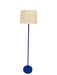 House of Troy - S500-COSN - One Light Floor Lamp - Sawyer - Colbalt/Satin Nickel