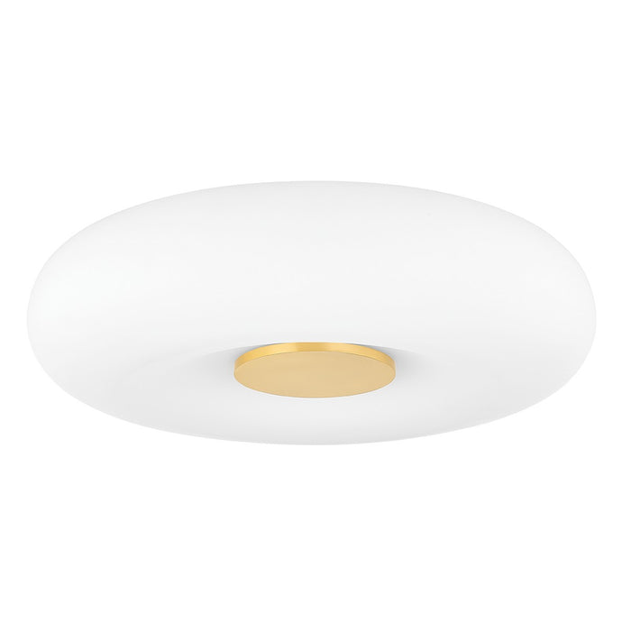 Mitzi - H789501-AGB - LED Flush Mount - Imani - Aged Brass