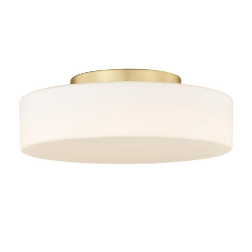 Golden - 3136-FM BCB-OP - LED Flush Mount - Toli BCB - Brushed Champagne Bronze