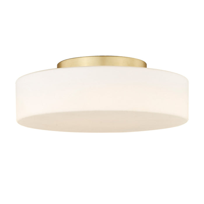 Golden - 3136-FM BCB-OP - LED Flush Mount - Toli BCB - Brushed Champagne Bronze