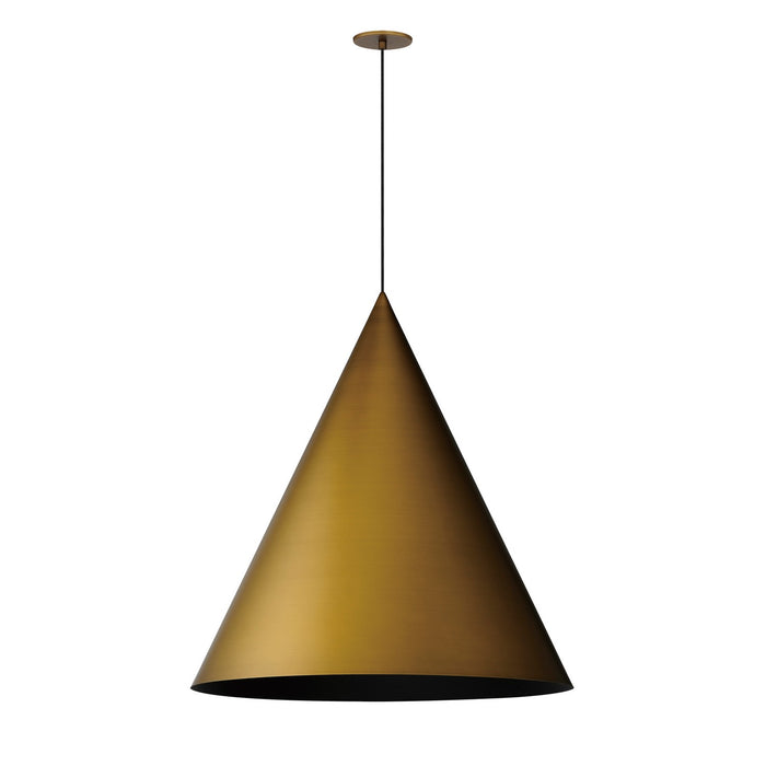 ET2 - E34506-AB - LED Pendant - Pitch - Antique Brass