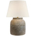Visual Comfort Signature - AL 3610STG-L - LED Table Lamp - Indra - Silt Grey Ceramic