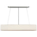 Visual Comfort Signature - IKF 5445PN-L - LED Linear Chandelier - Palati - Polished Nickel