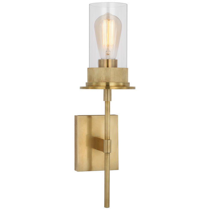 Visual Comfort Signature - RB 2010AB-CG - LED Wall Sconce - Beza - Antique Brass