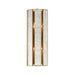 Maxim - 12801CZNAB - Two Light Wall Sconce - Miramar - Capiz / Natural Aged Brass