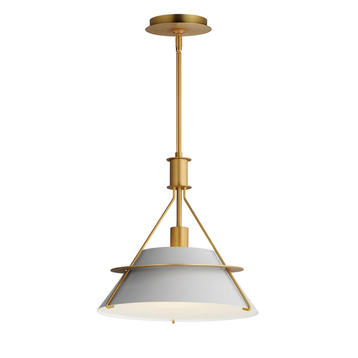 Maxim - 25221LFGNAB - One Light Pendant - Lucas - Natural Aged Brass