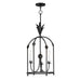 Maxim - 2884AR - Three Light Foyer Pendant - Paloma - Anthracite