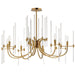 Maxim - 38408CLHR - Eight Light Chandelier - Divine - Heritage