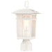 Nuvo Lighting - 60-5954 - One Light Outdoor Post Lantern - Cove Neck - White