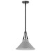 Nuvo Lighting - 60-7646 - One Light Pendant - Zelda - Black