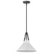 Nuvo Lighting - 60-7647 - One Light Pendant - Zelda - Black