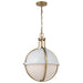 Nuvo Lighting - 60-7665 - One Light Pendant - Lincoln - Matte White