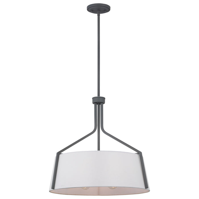 Nuvo Lighting - 60-7668 - Four Light Pendant - Livingston - Putty Gray