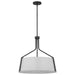 Nuvo Lighting - 60-7669 - Four Light Pendant - Livingston - Matte Black