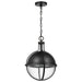Nuvo Lighting - 60-7675 - One Light Pendant - Lincoln - Matte Black