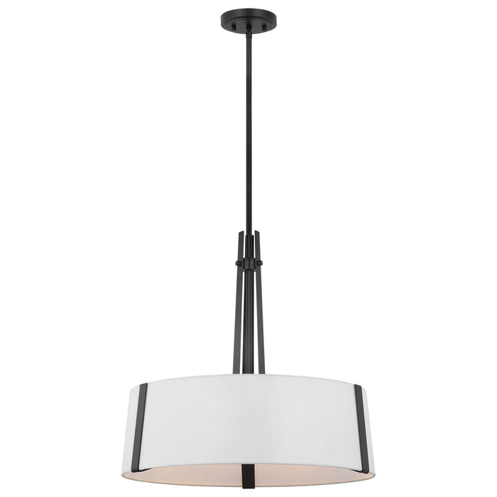 Nuvo Lighting - 60-7678 - Three Light Pendant - Flynn - Black