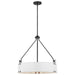 Nuvo Lighting - 60-7692 - Four Light Pendant - Halter - Matte Black