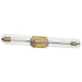Nuvo Lighting - 60-7713 - Three Light Vanity - Teton - Natural Brass