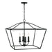 Capital Lighting - 350641BI - Four Light Pendant - Grady - Black Iron