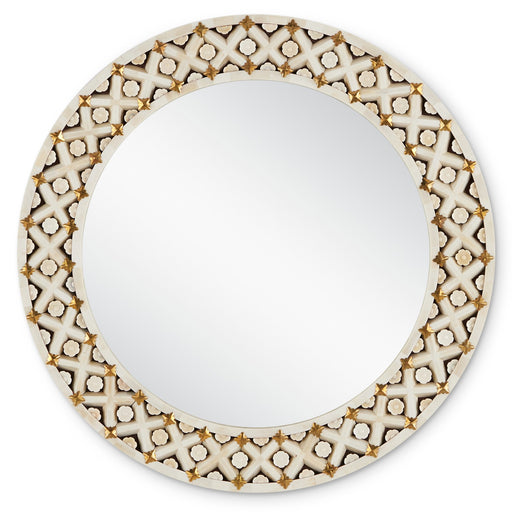 Currey and Company - 1000-0136 - Mirror - Ellaria - Natural/Brass/Mirror