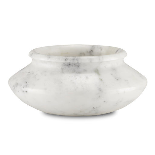 Currey and Company - 1200-0657 - Bowl - Punto - White