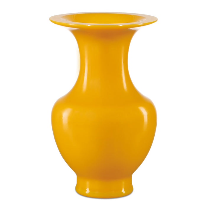 Currey and Company - 1200-0680 - Vase - Imperial - Imperial Yellow