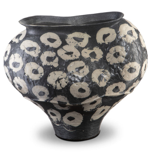 Currey and Company - 1200-0712 - Bowl - Japonesque - Black/Light Mud