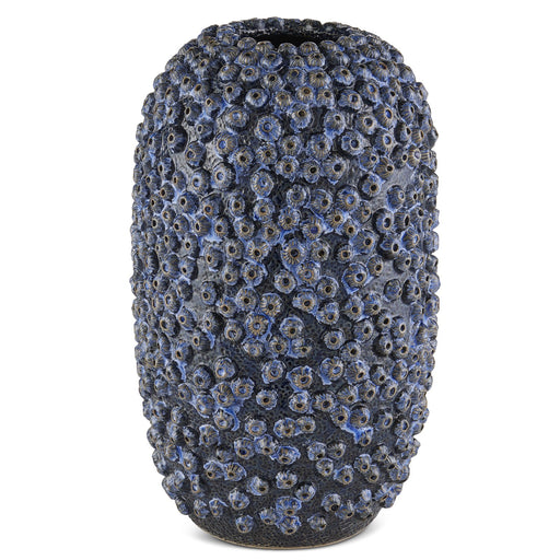 Currey and Company - 1200-0741 - Vase - Deep Sea - Reactive Blue