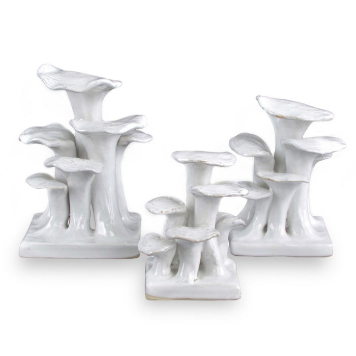 Currey and Company - 1200-0746 - Sculpture - Ivory/Purple Blue Drip