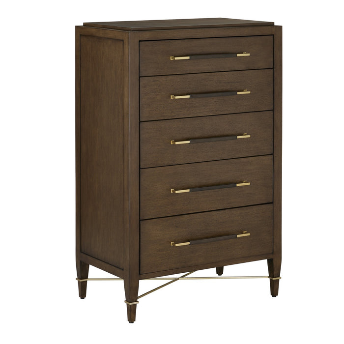 Currey and Company - 3000-0249 - Chest - Verona - Chanterelle/Coffee/Champagne