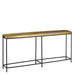 Currey and Company - 4000-0150 - Console Table - Tanay - Antique Brass/Graphite/Black