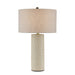 Currey and Company - 6000-0819 - One Light Table Lamp - Polka Dot - Ivory/Brown/Polished Brass