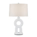Currey and Company - 6000-0857 - One Light Table Lamp - Ciambella - White
