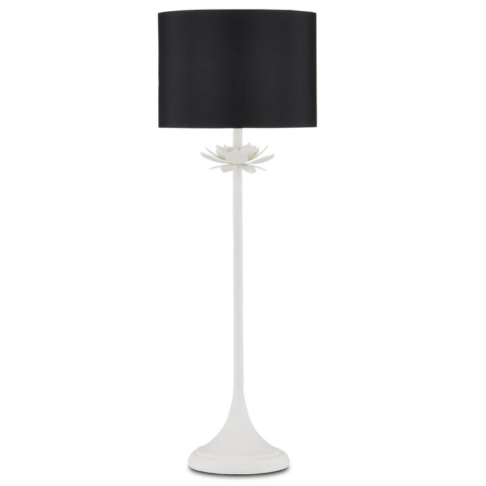 Currey and Company - 6000-0876 - One Light Table Lamp - Bexhill - Gesso White