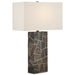 Currey and Company - 6000-0879 - One Light Table Lamp - Carina - Natural/Brass