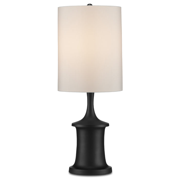 Currey and Company - 6000-0889 - One Light Table Lamp - Varenne - Matte Black
