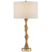 Currey and Company - 6000-0894 - One Light Table Lamp - Sunbird - Natural/Brass