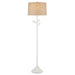 Currey and Company - 8000-0133 - One Light Floor Lamp - Charny - Gesso White